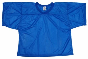 Augusta Blue Birdseye Mesh Football Jersey - Mens 2XL - Picture 1 of 4