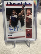 2023 Chronicles UFC - Frank Mir  Blue  Auto Autograph!* #16/49