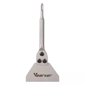 SDS-Plus Flat Chisel Floor Scraper 5 in Wide Tile Glue Render Removal Drill Bit - Picture 1 of 10