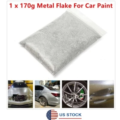 1 x 170g High temperature resistant, weather resistant Metal Flake For Car Paint - Imagem 1 de 4