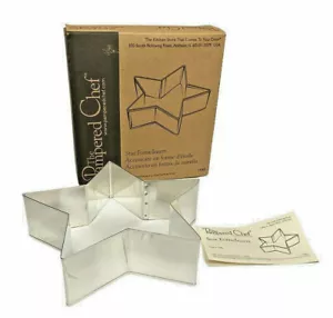 Inserto de sartén para pasteles con forma de estrella de chef mimado 1545 - Nuevo en caja - Imagen 1 de 8