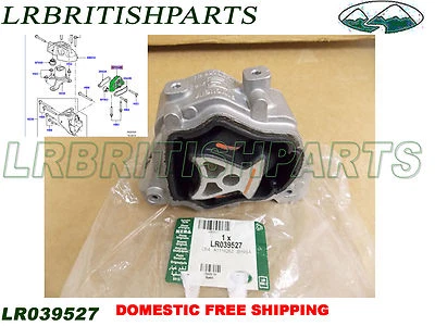 SOPORTE INFERIOR ORIGINAL LAND ROVER MONTAJE MOTOR LR2 EVOQUE DISCOVERY SPORT LR039527 Foto 1 de 4