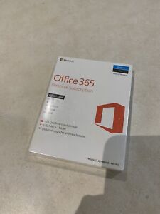 Rare New (Sealed) Microsoft 365 Personal 1 User - 1 Year Subscription Key Code