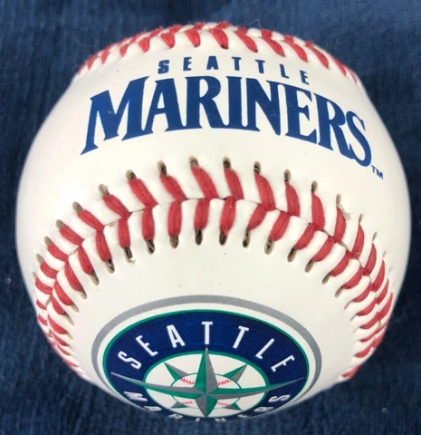 2002 Seattle Mariners Logo Souvenir Fotoball Baseball Vinyl Cover Cover