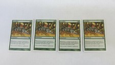 4x  FECUNDITY 8TH EDITION EIGTH UNCOMMON  MTG MAGIC THE GATHERING PLAYSET  NM