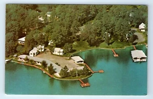 Vintage Postcard Willow Beach Motel Cottages Hot Springs Arkansas AR - Picture 1 of 2