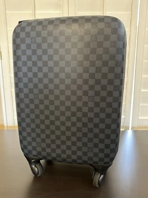 LOUIS VUITTON Damier Cobalt Zephyr 55 Luggage Carry On Bag - Image 1 of 4