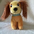 Vtg 1985 Walt Disney Classic Lady And The Tramp Plush LADY Toy Dog with Tag
