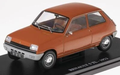 Renault 5 Tl - 1972 - Orange - 1:24 Scale - Vintage Car -  + Display Case - - Image 1 of 4