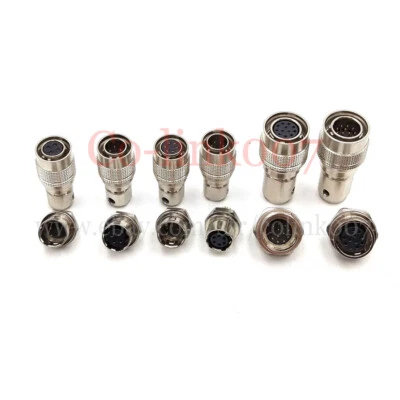 Hirose 4 6 12pin Connector HR10A-7P-4Pin 6pin 12Pin I/O AVT CCD Camera Power Plu - Image 1 of 4