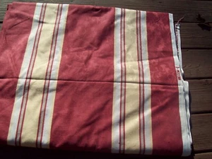 VTG Kaufman's Fabric off Rust Beige and Yellow Drapery Upholstery BTY Yards - Picture 1 of 3