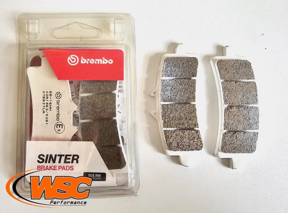 Pastillas de freno de carretera sinterizadas Brembo 07BB37LA 2 juegos Aprilia RSV4 1000 RR RF 2015-18 Foto 1 de 4