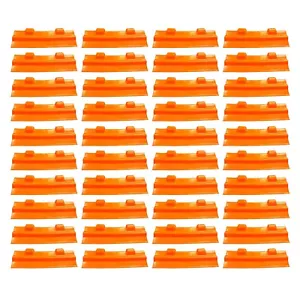 40 Pack 4" x 12" Plastic Corner Edge Protector For Flatbed Tow Truck Trailer - Foto 1 di 7