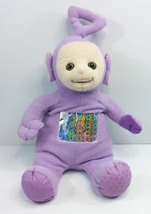 Juguete de peluche Teletubbies Tomy Tinky Winky grande sentado coleccionistas retirados - Imagen 1 de 5