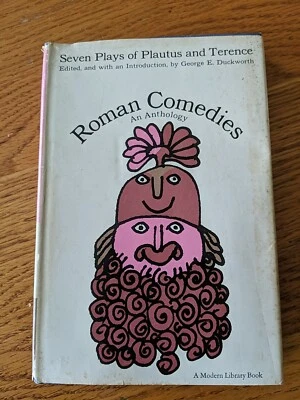 Roman Comedies An Anthology 1942  Duckworth  Plautus Terence HCDJ  - Imagem 1 de 4