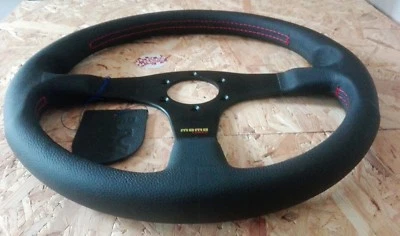 MOMO TUNER Sportlenkrad,Leder, 320mm, ABE, Opel, VW,BMW usw. - Bild 1 von 4