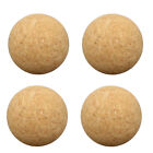 4Pcs Jars Wood Round Stopper Bottle Wooden Balls Replacement