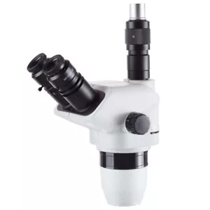 AmScope 2X-45X Trinocular Stereo Zoom Microscope Head with Focusable Eyepieces - Picture 1 of 1