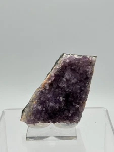 AMATISTA sobre metacrilato - URUGUAY MINERAL COLECCION 6x5x2cms  B10 - Picture 1 of 5