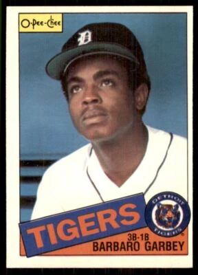 1985 O-Pee-Chee #243 Barbaro Garbey Detroit Tigers - Image 1 of 2