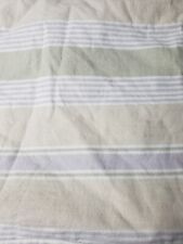 Restoration Hardware Standard Pillow Sham Baby & Child Purple Tan Stripes EUC