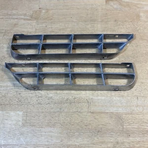 1967 Cadillac Front Bumper Lower Grill Set of 2 1487633 1487634 - Picture 1 of 9