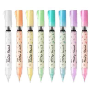 Pentel Pincel Lechoso Pastel Pincel Plumas Todos los Colores Arte Marcadores Dibujo Acuarela - Imagen 1 de 29