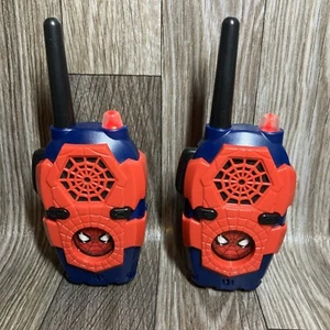 Marvel Spider-Man Homecoming Walkie Talkies Lights Sound Effects Phrases Toy - Picture 1 of 7
