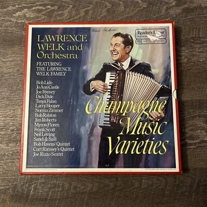 Lawrence Welk and Orchestra Champagne Music 6 Album Readers Digest Vinyl Records - Picture 1 of 8