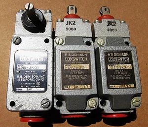 (3) NOS R.B. INTERRUPTORES DE LÍMITE DENISON LOX; (2) C4TJK2T y (1) C2B JK01 - Imagen 1 de 6