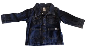 CARTER'S Baby Blue Denim "Handsome Little Man" Jacket Size: 18 months NWT $40 - Picture 1 of 7