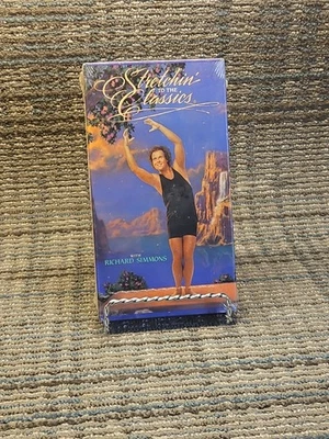 Stretchin' To The Classics with Richard Simmons VHS Sealed Foto 1 de 4