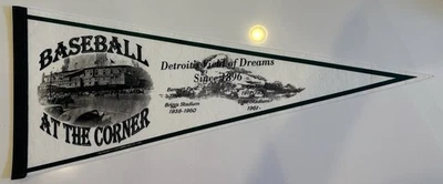 Baseball at the Corner: Detroit's Field of Dreams (Detroit Tigers) Pennant 98 - Image 1 of 2