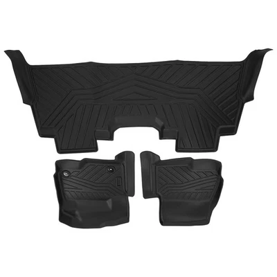 Alfombrillas impermeables para Ford F-250 F-350 Super Duty doble cabina forros 2017-2024 Foto 1 de 4