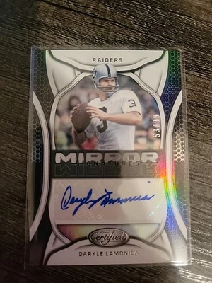 2022 Panini Certified - Mirror Signatures Daryle Lamonica #MS-DLA /99 - Image 1 of 2