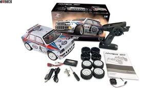 Hyper Go LR14 Lancia Delta HF Martini Rally/Drift/On Road RTR 4WD 1/14 Rc - Picture 1 of 3