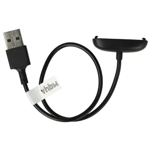 Ladekabel für Fitbit Ace 3 Schwarz 30cm - Afbeelding 1 van 9