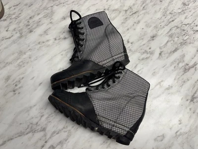 Sorel PDX Lexie Botín de Cuña Negro para Mujer 8 Botines LL5289 Vestido Salir Foto 1 de 4