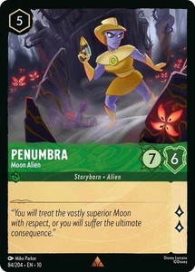 84/204 Penumbra - Moon Alien RARE COLD FOIL Disney Lorcana  - Bild 1 von 1