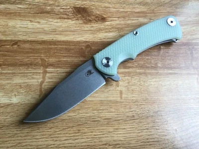 Punto de clip Hinderer Project X Magnacut acabado de trabajo tridireccional Foto 1 de 4