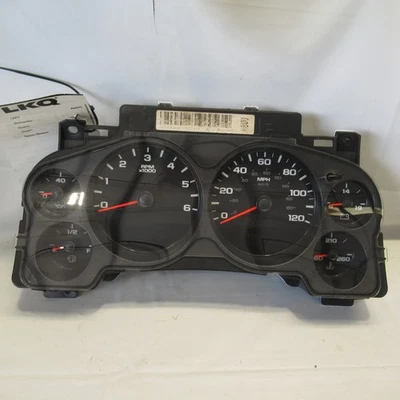 Chevrolet Silverado 1500 2009 2010 2011 2012 velocímetro Speedo Cluster 157 k OEM Foto 1 de 4