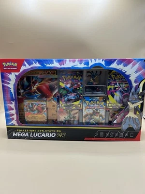 Pokémon Mega Lucario ex Collezione Premium con Statuina Italiano ITA - Image 1 of 4