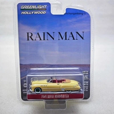 Greenlight 1:64 Rain Man (1988)- Charlie Babbitt 1949 Buick Roadmaster Rare - Image 1 of 3
