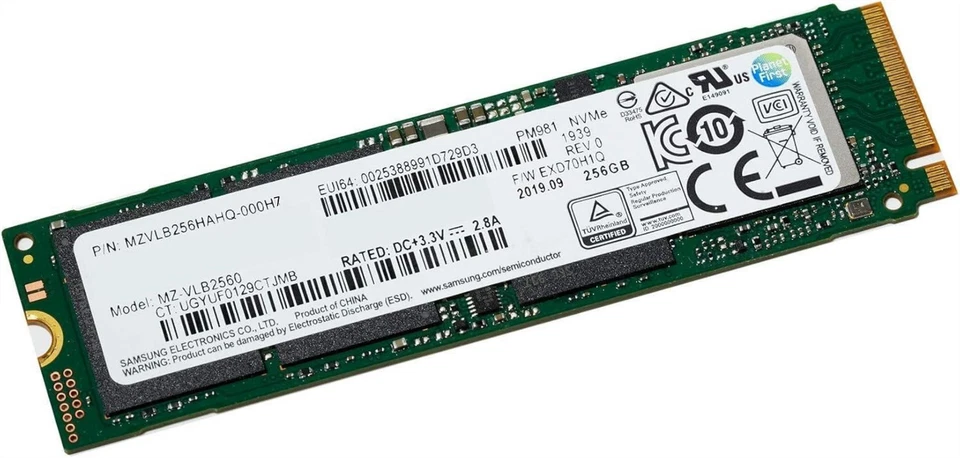 Samsung MZVLB256HAHQ-000H7 Solid State Drive MZ-VLB2560 256GB - Imagem 1 de 1