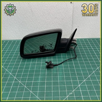 06-10 BMW E60 E61 528i 530i LEFT DRIVER SIDE REAR VIEW MIRROR GRAY OEM — 第 1/4 张图片