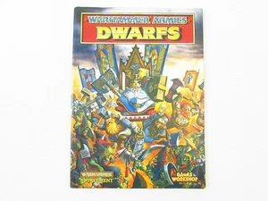 Warhammer Armies Dwarfs Game Fantasy Book Rick Priestley 1993 1st Ed Softcover - Picture 1 of 10