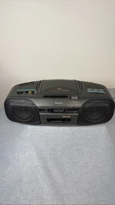 Sony CFD-808 CD Radio Cassette-Corder Ghettoblaster Mega Bass - Bild 1 von 4