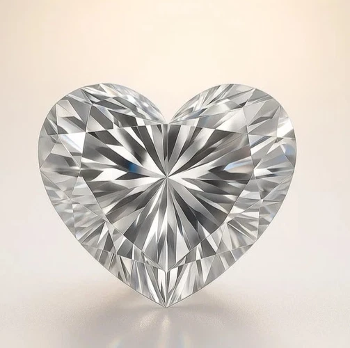 Piedra suelta 8 mm corte corazón VVS1 certificado Moissanita color D 2 CT para regalo Foto 1 de 4