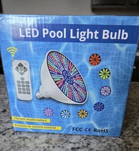 50W Color LED Pool Light Bulb, 12VDC RGB Color Changing Pool Lights for Inground - Picture 1 of 7