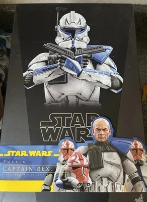 Hot Toys Captain Rex 1/6 Scale Figure TMS018 Star Wars The Clone Wars  - Image 1 of 3